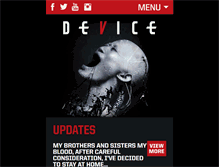 Tablet Screenshot of deviceband.com